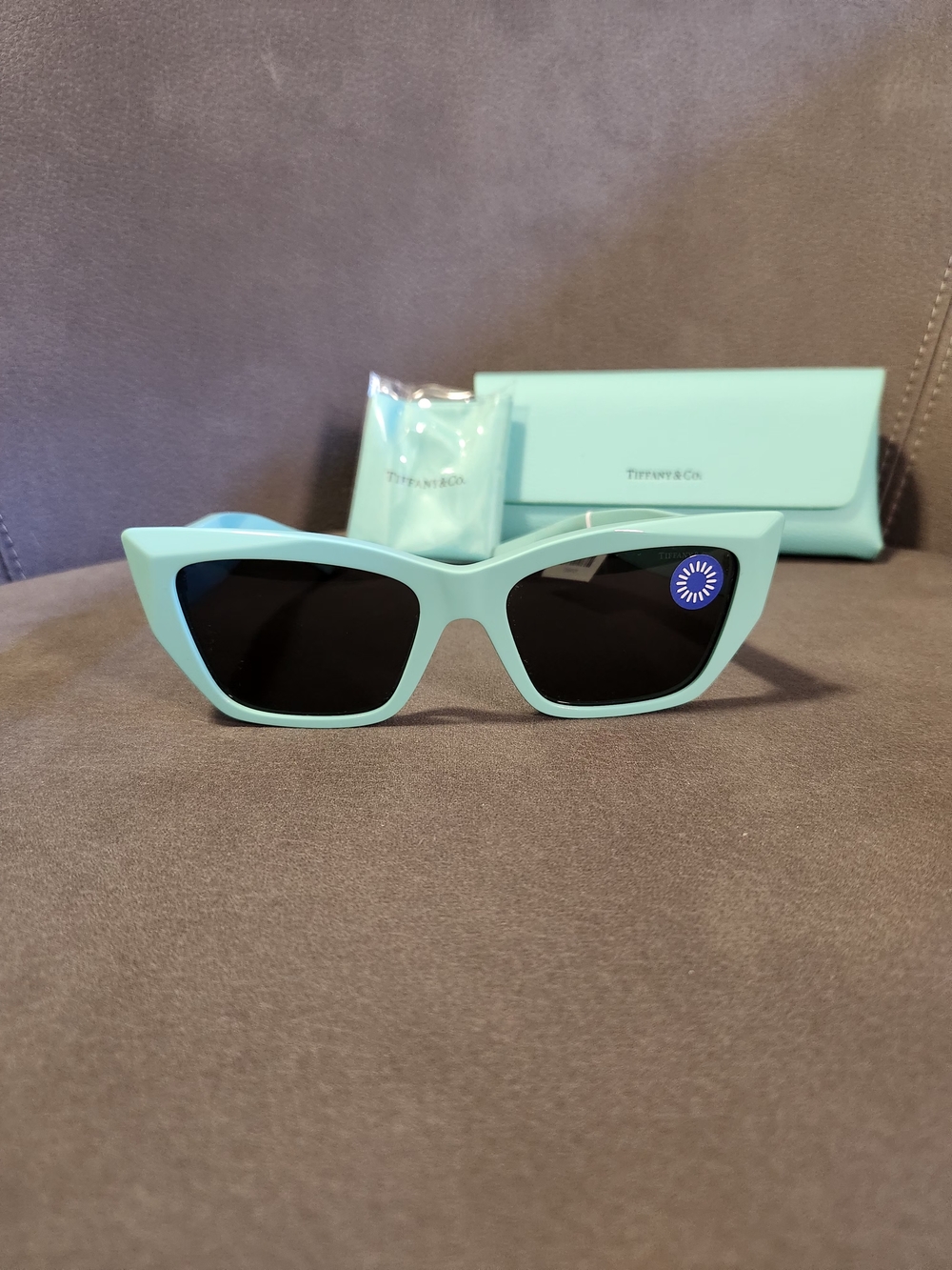Tiffany & Co. Cat-Eye Sunglasses in Tiffany Blue